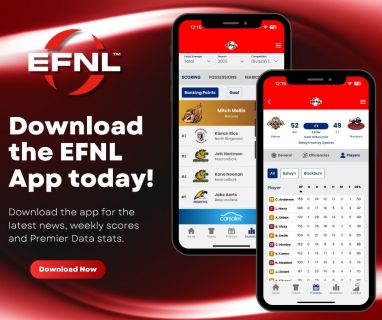 Download the EFNL app for news, weekly scores and Premier Data statistics